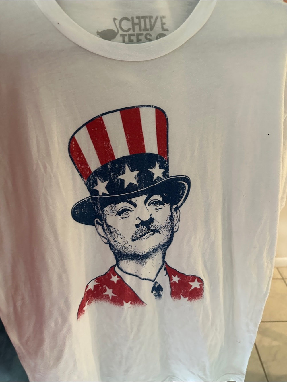 Bill Murray patriotic tee
